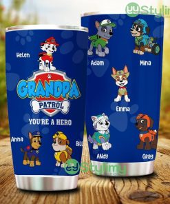 Paw Patrol You're A Hero Personalized Tumbler - Paw Patrol You're A Hero Personalized Tumbler