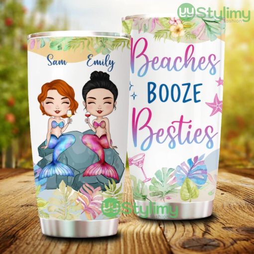 Personalized Beach Best Friend Tumbler