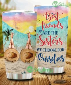 Personalized Beach Bestie Choose For Ourselves Custom Tumbler - Personalized Beach Bestie Choose For Ourselves Custom Tumbler