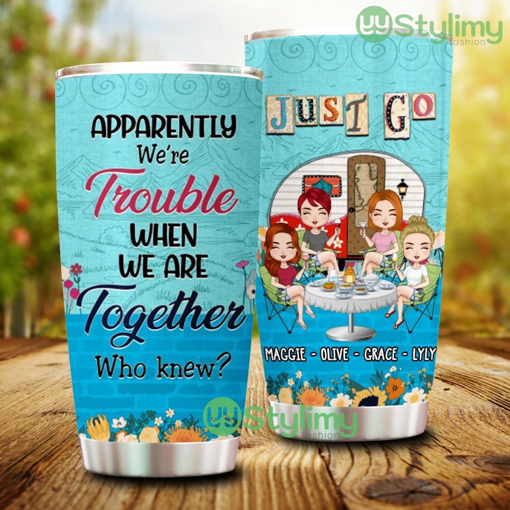 Personalized Camping Friendship Tumbler 2 Personalized Camping Friendship Tumbler - Personalized Camping Friendship Tumbler