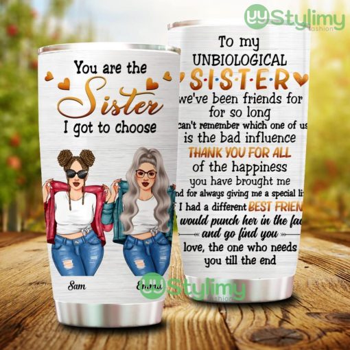 Personalized Custom Best Friend Tumbler