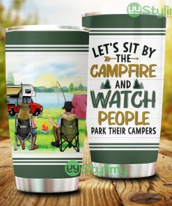 Personalized Custom Camping Couple I Married My Camping Buddy Tumbler - Personalized Custom Camping Couple I Married My Camping Buddy Tumbler