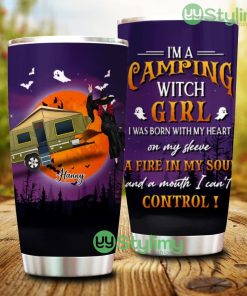 Personalized Custom Camping Witch I Never Dreamed I'd Grow Up To Be A Super Sexy Camping Witch Tumbler - Personalized Custom Camping Witch I Never Dreamed I'd Grow Up To Be A Super Sexy Camping Witch Tumbler