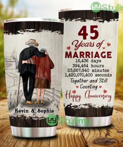 Personalized Custom Couple Anniversary Together And Still Counting Tumbler - Personalized Custom Couple Anniversary Together And Still Counting Tumbler