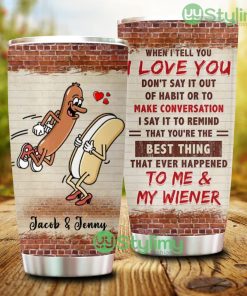 Personalized Custom Couple Tumbler - All I Want For Valentines's Day Is You Inside Me - Personalized Custom Couple Tumbler - All I Want For Valentines's Day Is You Inside Me