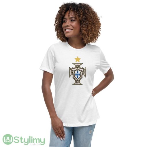 Portugal Football Team With One Star logo white best T shirts