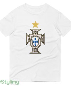 Portugal Football Team With One Star logo white best T shirts - 980 Lightweight Fashion Short Sleeve T-Shirt