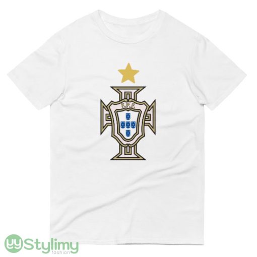 Portugal Football Team With One Star logo white best T shirts