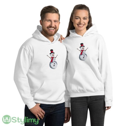 Snowman logo white best T shirts