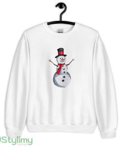 Snowman logo white best T shirts - 18000 Unisex Heavy Blend Crewneck Sweatshirt