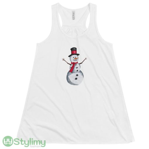 Snowman logo white best T shirts