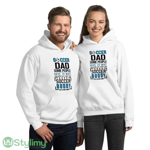 Soccer Dad logo white best T shirts