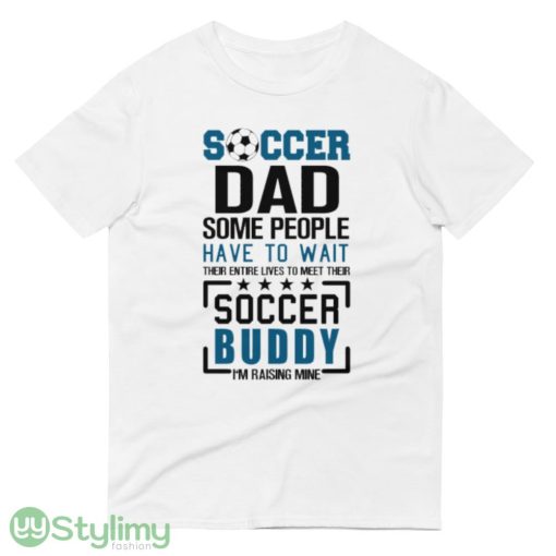 Soccer Dad logo white best T shirts