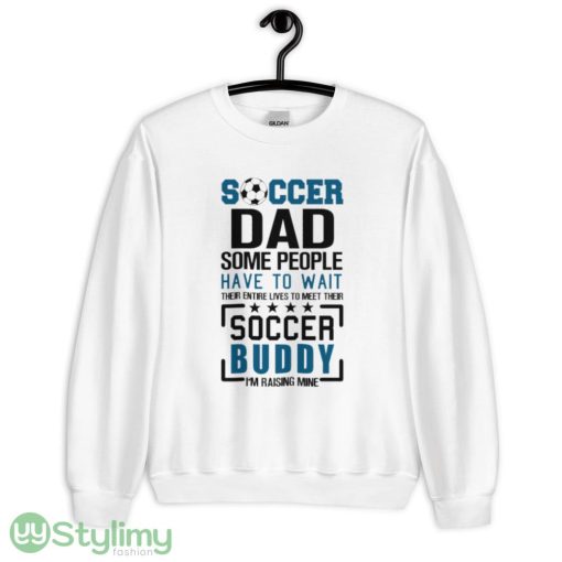 Soccer Dad logo white best T shirts