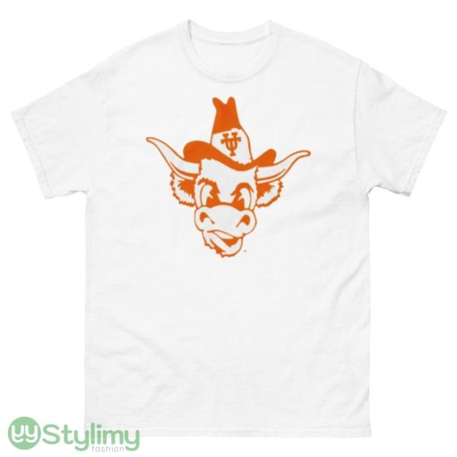Steve Sarkisian wearing University of Texas shirt - Men’s Classic Tee Gildan 5000