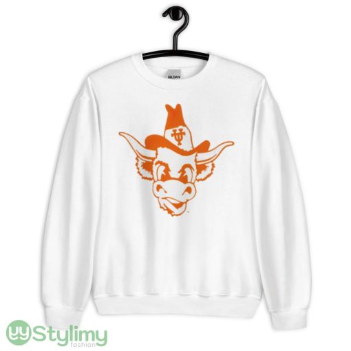 Steve Sarkisian wearing University of Texas shirt - 18000 Unisex Heavy Blend Crewneck Sweatshirt