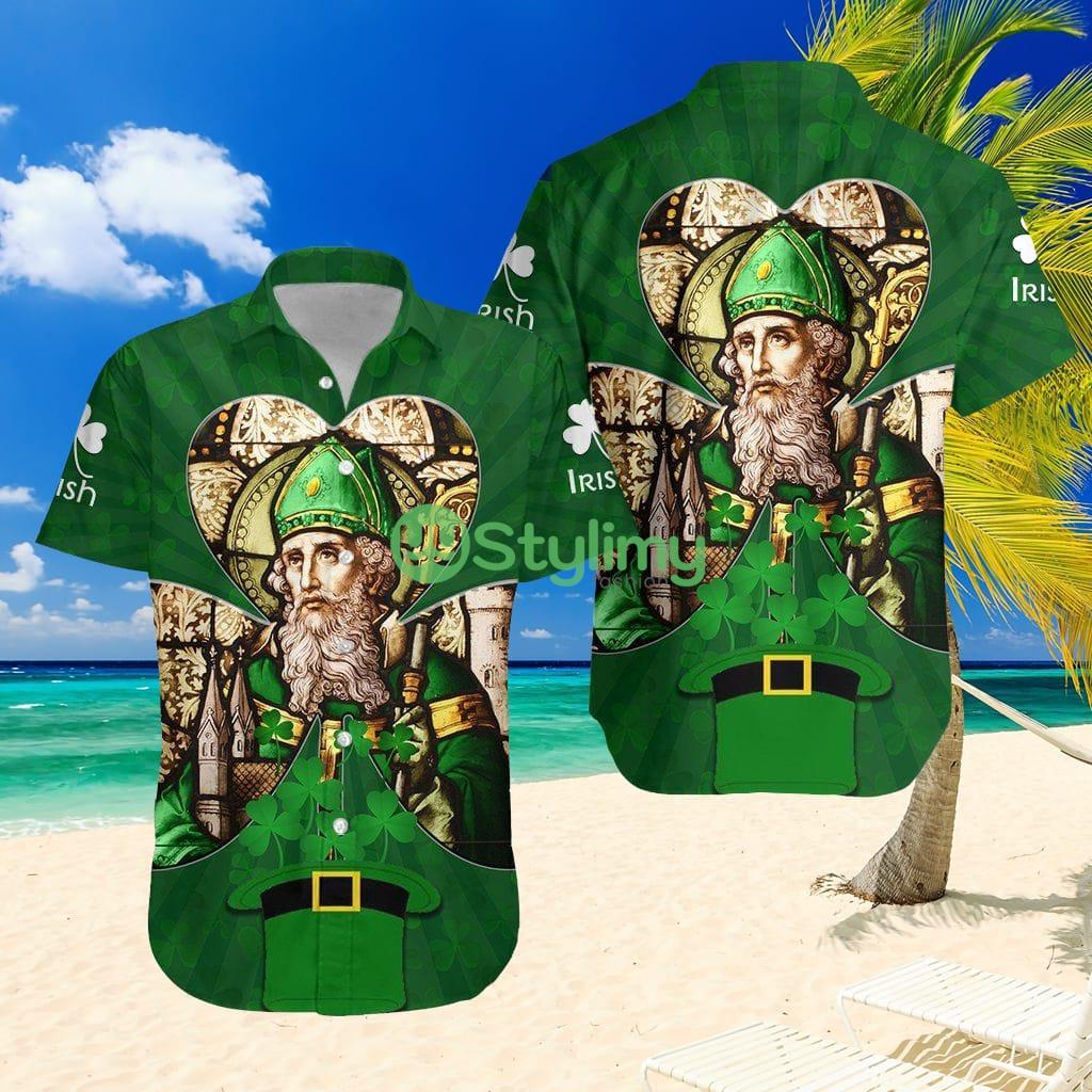 Ireland Hawaiian Shirt Saint Patrick Day (green) 2 Ireland Hawaiian Shirt Saint Patrick Day (green) - Ireland Hawaiian Shirt Saint Patrick Day (green)