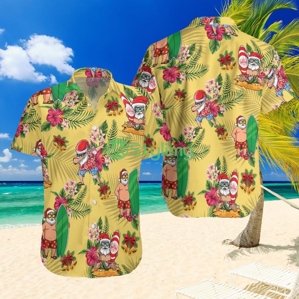 Merry Christmas Santa Claus Surfing Dab Hawaiian Shirt 2 Merry Christmas Santa Claus Surfing Dab Hawaiian Shirt - Merry Christmas Santa Claus Surfing Dab Hawaiian Shirt