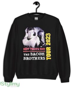 New Year’s day the bacon brothers tour 2023 shirt - 18000 Unisex Heavy Blend Crewneck Sweatshirt