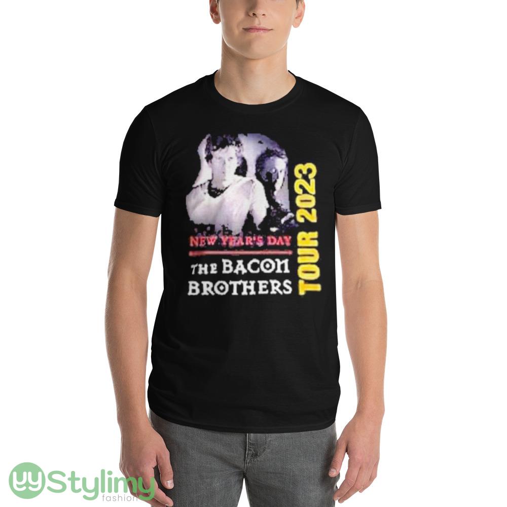 New Year’s day the bacon brothers tour 2023 shirt 9 New Year’s day the bacon brothers tour 2023 shirt - 980 Lightweight Fashion Short Sleeve T-Shirt