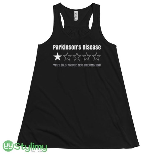 Parkinson’s disease very bad would not recommend shirt - 8800 Women's Flowy Racerback Tank