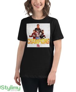 Peterborough Petes 2023 Bobby Orr Trophy champions shirt - 6400 Women's Relaxed Short Sleeve Jersey Tee