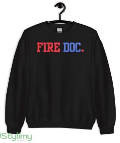 Philadelphia 76ers fire doc shirt - 18000 Unisex Heavy Blend Crewneck Sweatshirt