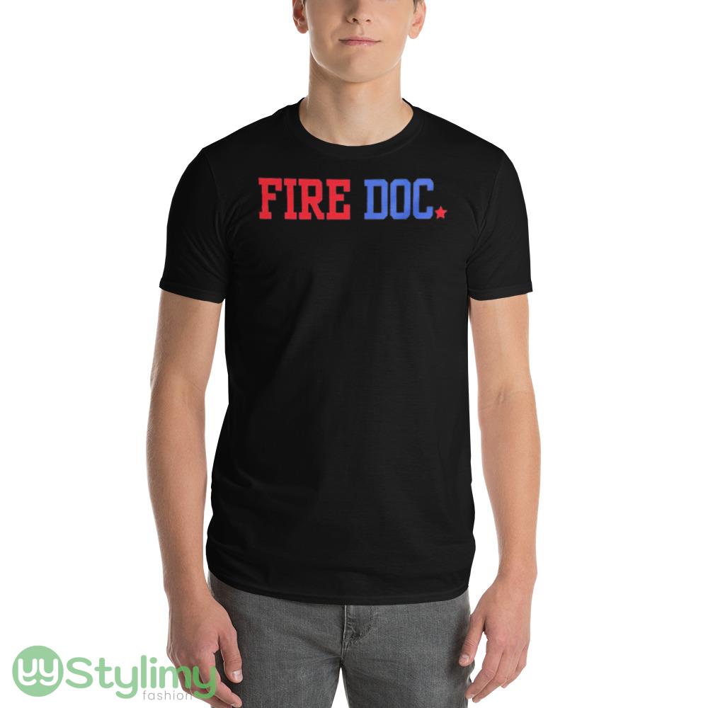 Philadelphia 76ers fire doc shirt 5 Philadelphia 76ers fire doc shirt - 980 Lightweight Fashion Short Sleeve T-Shirt