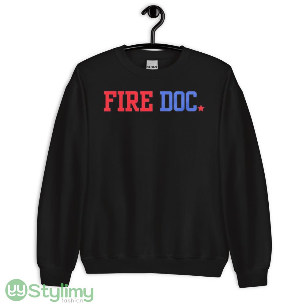 Philadelphia 76ers fire doc shirt 8 Philadelphia 76ers fire doc shirt - 18000 Unisex Heavy Blend Crewneck Sweatshirt