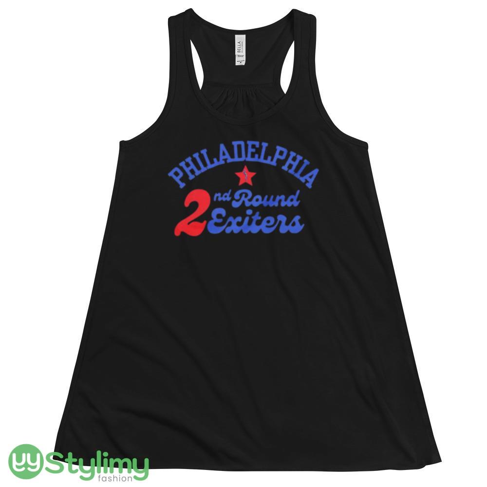 Philadelphia 76ers Philadelphia 2nd round exiters shirt 4 Philadelphia 76ers Philadelphia 2nd round exiters shirt - 8800 Women's Flowy Racerback Tank