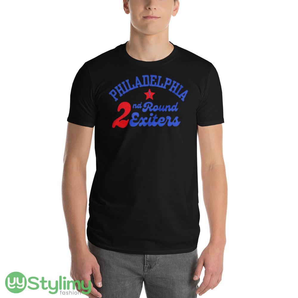 Philadelphia 76ers Philadelphia 2nd round exiters shirt 5 Philadelphia 76ers Philadelphia 2nd round exiters shirt - 980 Lightweight Fashion Short Sleeve T-Shirt