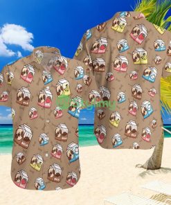 Pug Milk Seamless Hawaiian Shirt - Pug Milk Seamless Hawaiian Shirt