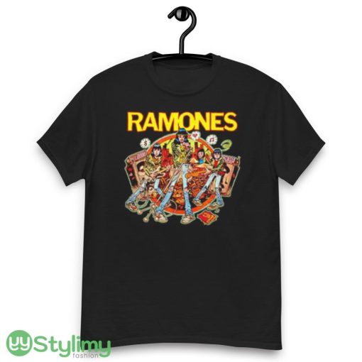 Ramones rockaway beach cartoon shirt - Men’s Classic Tee Gildan 5000