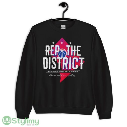Rep the district Washington Wizards shirt - 18000 Unisex Heavy Blend Crewneck Sweatshirt