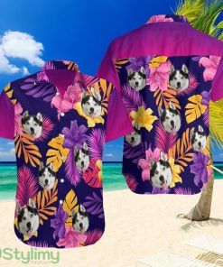 Siberian Huskies Aop Tropical Hawaiian Shirt - Siberian Huskies Aop Tropical Hawaiian Shirt