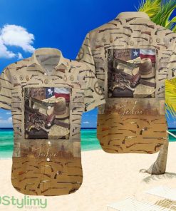 Texas Heritage Ez15 0311 Custom Tropical Hawaiian Shirt - Texas Heritage Ez15 0311 Custom Tropical Hawaiian Shirt
