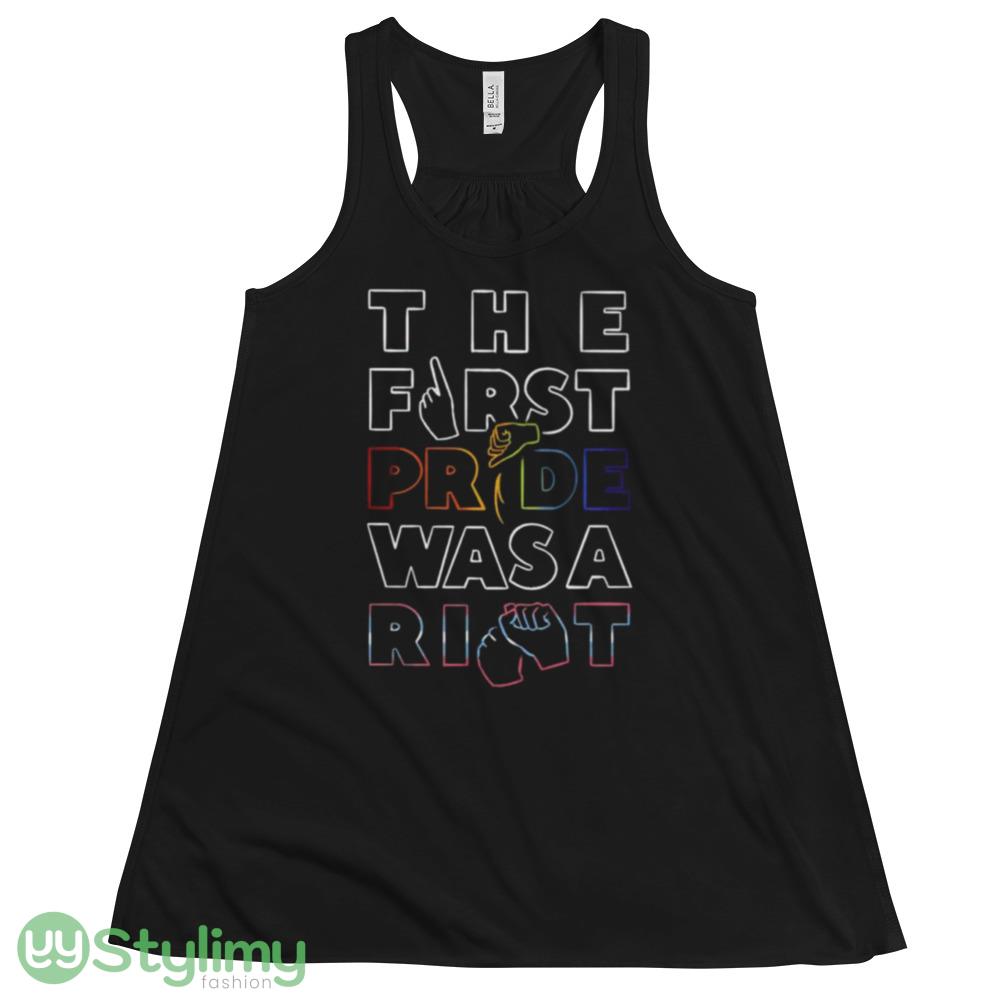 The first pride was a right T shirt 4 The first pride was a right T shirt - 8800 Women's Flowy Racerback Tank