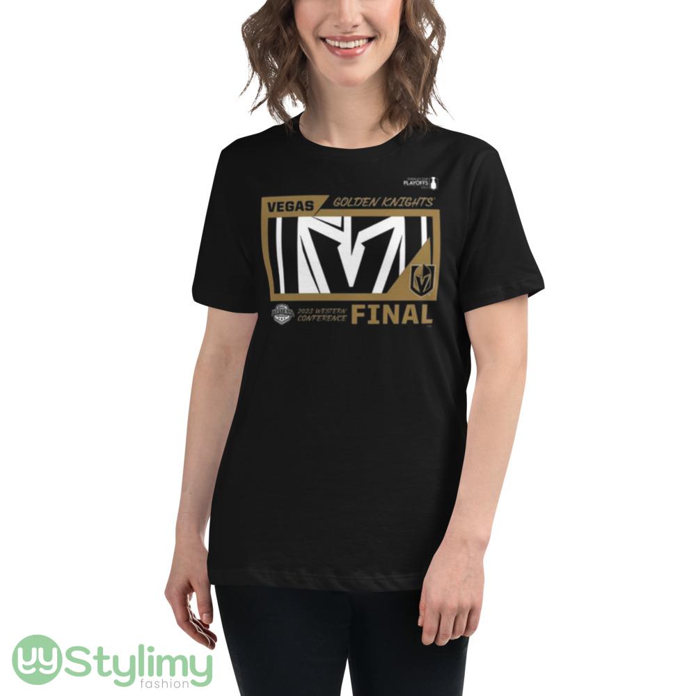 Vegas Golden Knights 2023 Stanley Cup Playoffs Western Conference Final Shirt 3 Vegas Golden Knights 2023 Stanley Cup Playoffs Western Conference Final Shirt - 6400 Women's Relaxed Short Sleeve Jersey Tee