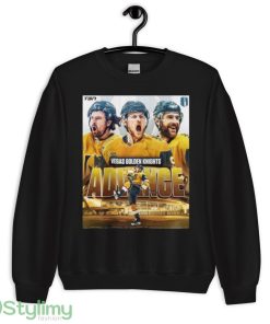 Vegas Golden Knights Advance Playoffs 2023 Shirt - 18000 Unisex Heavy Blend Crewneck Sweatshirt