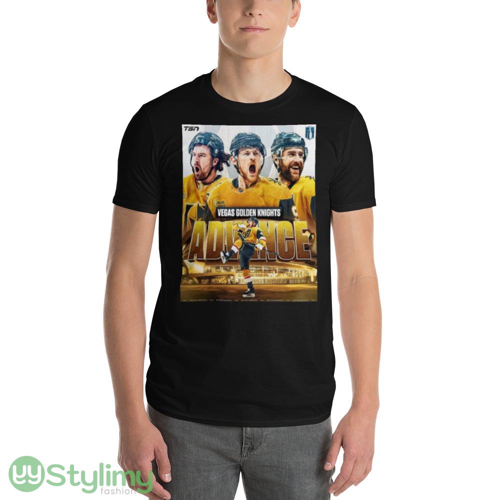 Vegas Golden Knights Advance Playoffs 2023 Shirt 5 Vegas Golden Knights Advance Playoffs 2023 Shirt - 980 Lightweight Fashion Short Sleeve T-Shirt
