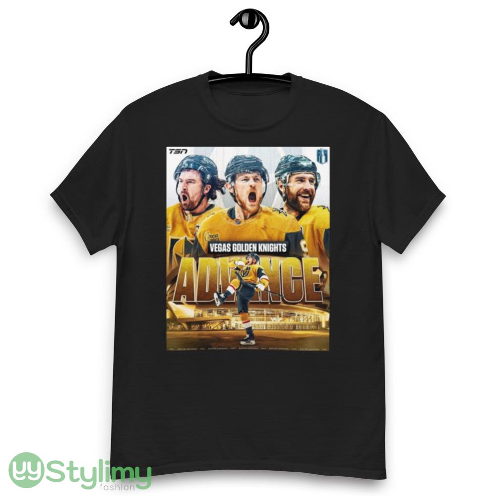 Vegas Golden Knights Advance Playoffs 2023 Shirt 6 Vegas Golden Knights Advance Playoffs 2023 Shirt - Men’s Classic Tee Gildan 5000