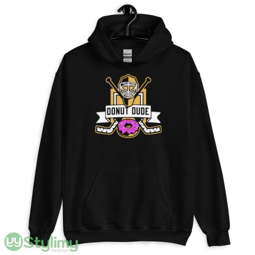 Vegas Golden Knights Dunkin’ Donut’ Donut Dude shirt - 18500 Unisex Heavy Blend Hooded Sweatshirt