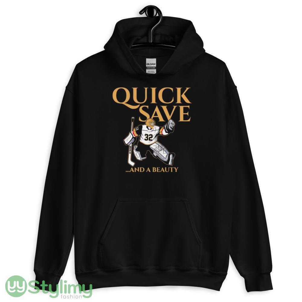 Vegas Golden Knights Vegas Jonathan Quick save and a beauty shirt 2 Vegas Golden Knights Vegas Jonathan Quick save and a beauty shirt - 18500 Unisex Heavy Blend Hooded Sweatshirt