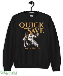 Vegas Golden Knights Vegas Jonathan Quick save and a beauty shirt - 18000 Unisex Heavy Blend Crewneck Sweatshirt