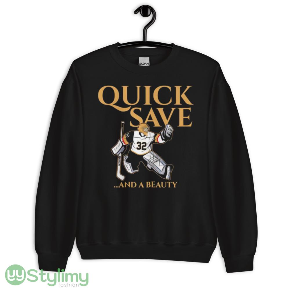 Vegas Golden Knights Vegas Jonathan Quick save and a beauty shirt 8 Vegas Golden Knights Vegas Jonathan Quick save and a beauty shirt - 18000 Unisex Heavy Blend Crewneck Sweatshirt