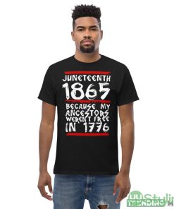 1865 White Quote Juneteenth shirt - Men’s Classic Tee Gildan 5000