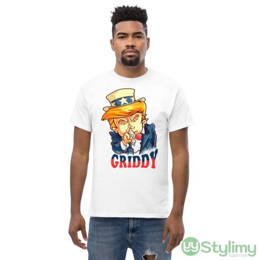 4th Of July Independence Uncle Sam Griddy Explore With Uncle shirt - Men’s Classic Tee Gildan 5000