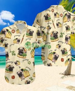 Adorable Taco Pugs For Men Limited Edition Hawaiian Shirt Product Photo 1