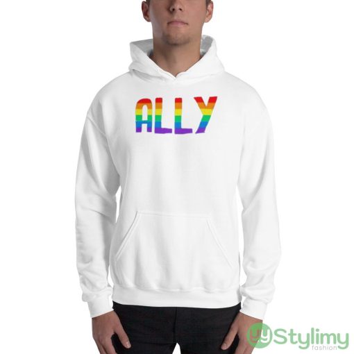 Ally Pride Shirt For Men And Women - 18500 Unisex Heavy Blend Hooded Sweatshirt