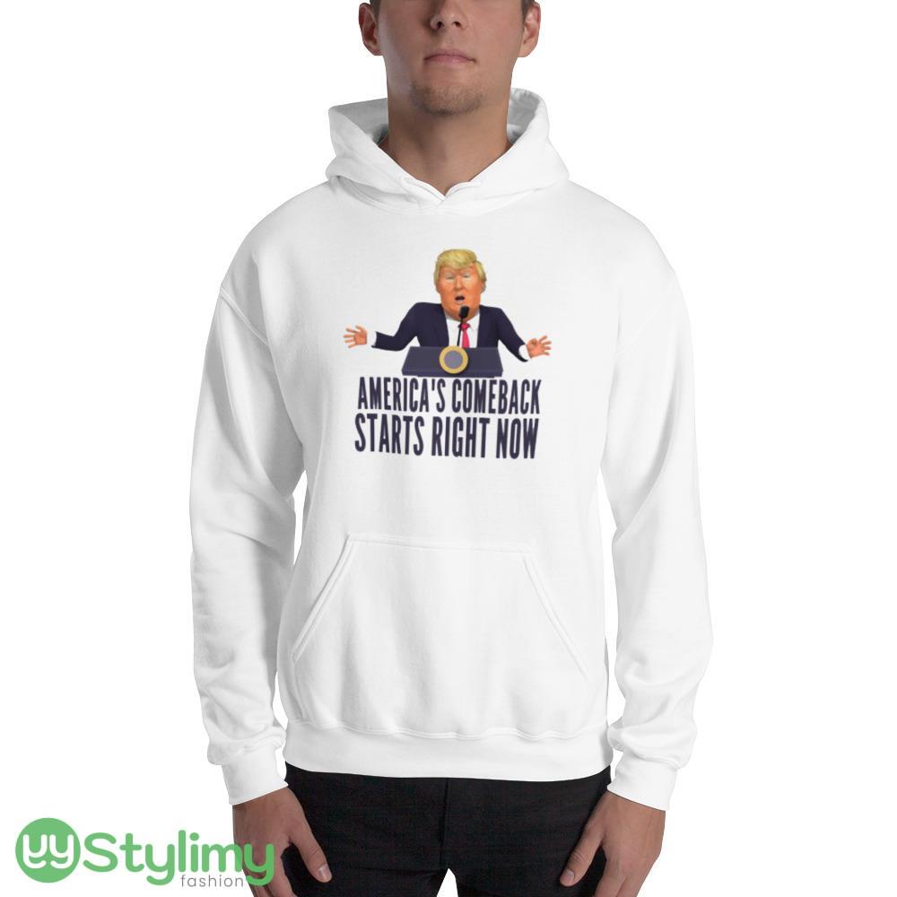 America's Comeback Starts Right Now Quotes Trump 2024 T Shirt 1 2 America's Comeback Starts Right Now Quotes Trump 2024 T Shirt 1 - 18500 Unisex Heavy Blend Hooded Sweatshirt